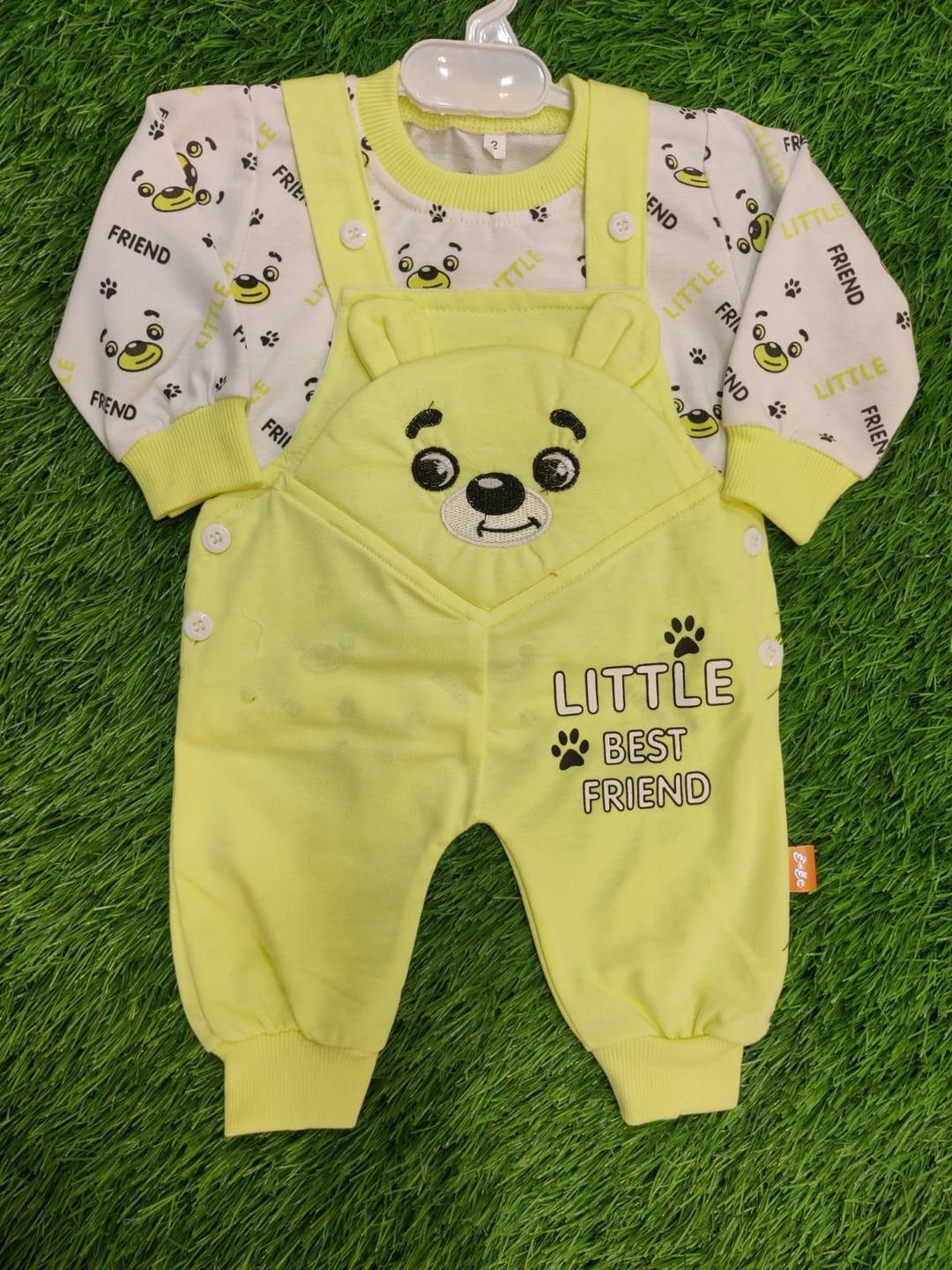 Unisex Cotton Printed Romper Set