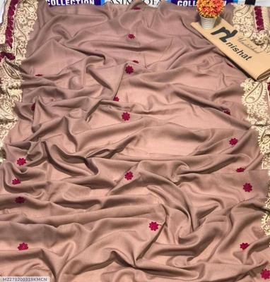 Women's Swiss Embroidered Shawl