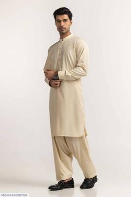 Men’s Unstitched Boski Plain Suit