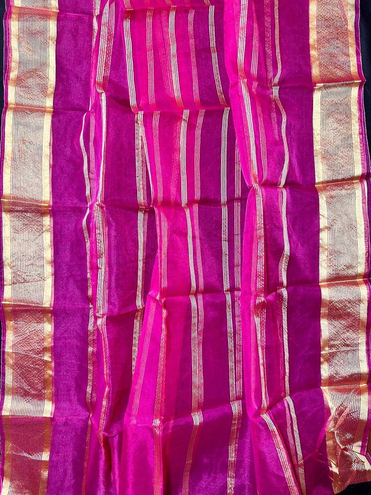 Women's Organza Silk Plain Shawl