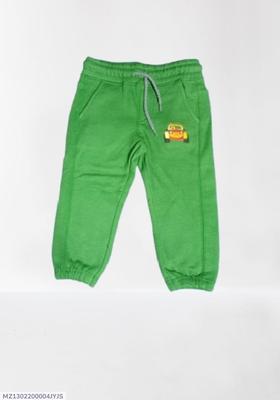 1 Pc Boy's Stitched Cotton Plain Trouser