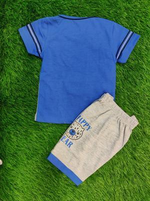 Baby Boy's Blended T-Shirt And Knicker Set