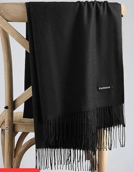 1 Pc Women's Cashmere Plain Shawl