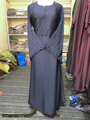 Nida Embroidered Full Abaya