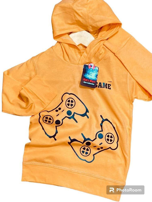 1 Pc Boy's Hoodie Style Shirt