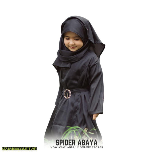 Kids Stitched Grip Abaya