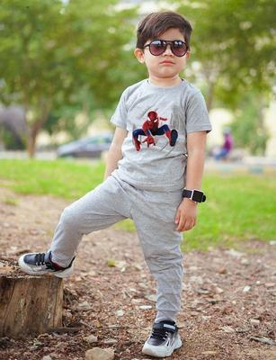 Printed Summer Track Suit For Kids