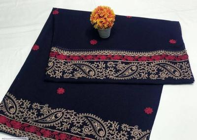 Women's Swiss Embroidered Shawl