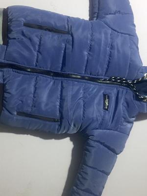 1 Pc Boy's Stitched Polyester Quilted Plain Puffer Jacket