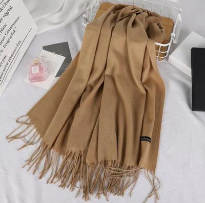 1 Pc Women's Pashmina Plain Shawl