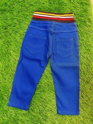 Boy's Stitched Cotton Printed Pants