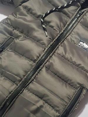 1 Pc Boy's Stitched Polyester Quilted Plain Puffer Jacket