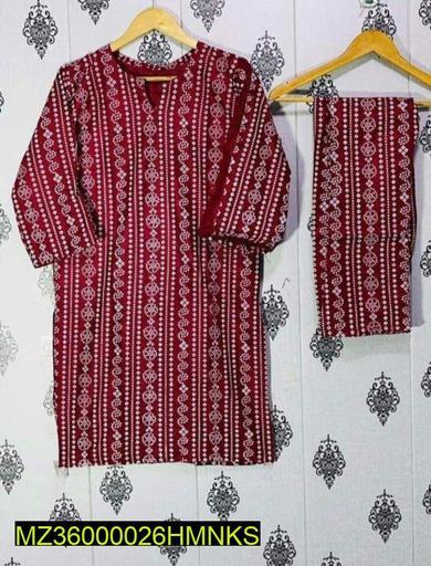 Linen Chunri 2Pc Suit