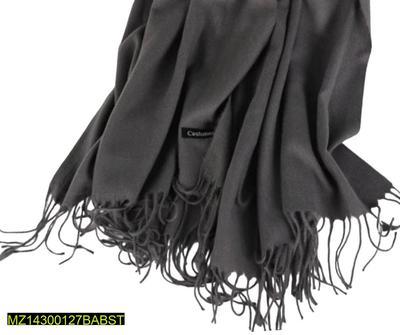 1 Pc Women's Pashmina Plain Shawl