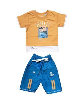 Baby Boy's Blended T-Shirt And Knicker Set