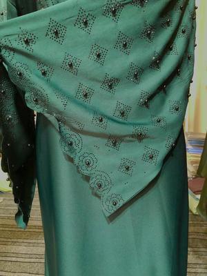 Nida Embroidered Classic Abaya