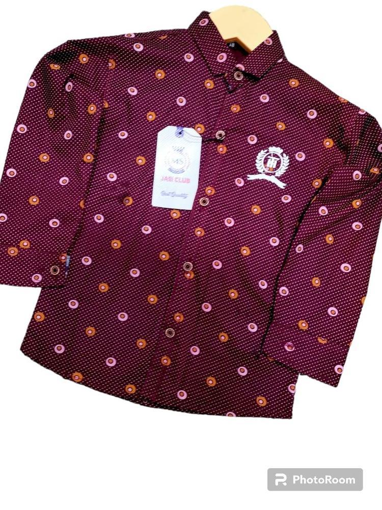 Boy's Cotton Printed Shirts