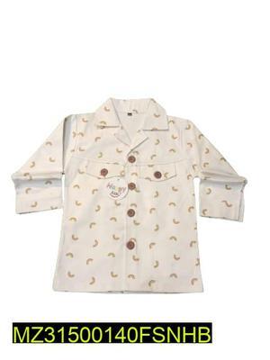 1 Pc Boy's Stitched Twill Printed Jacket