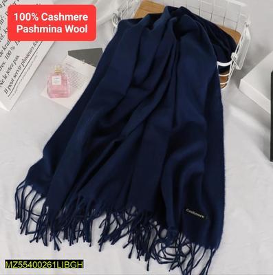 1 Pc Women's Cashmere Plain Shawl