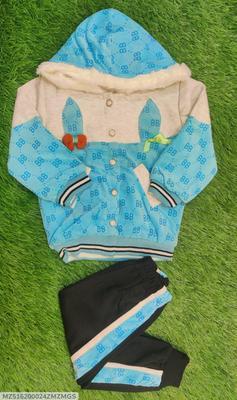 Baby Girl Hoodie & Trouser Set