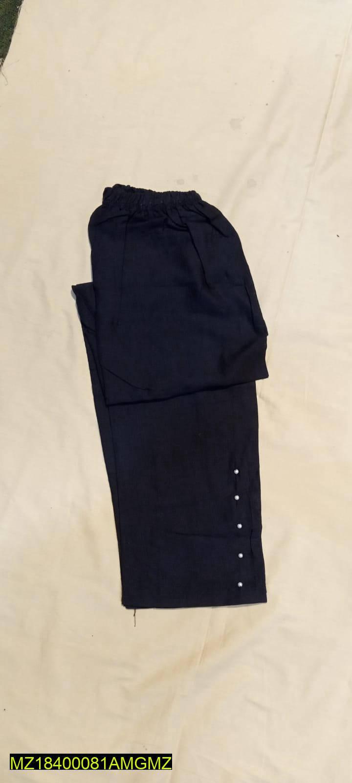 Womens Khaddar Capri Trouser