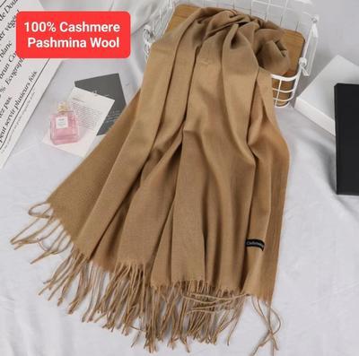 1 Pc Women's Cashmere Plain Shawl