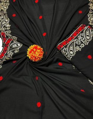 Women's Swiss Lawn Embroidered Shawl