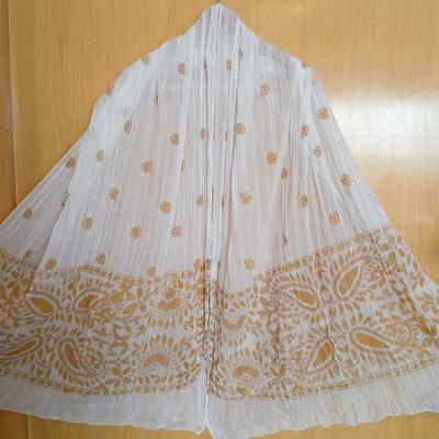 1 Pc Women's Chiffon Printed Shawl