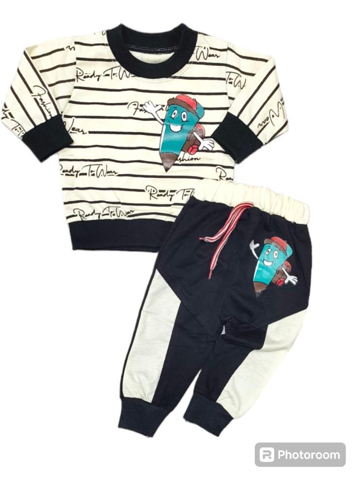 Newborn Baby's Blended Shirt and Trouser Set