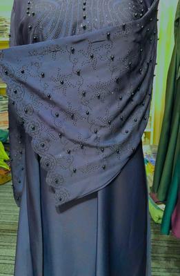 Nida Embroidered Full Abaya