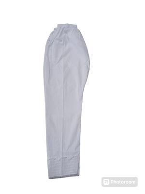 1 Pc Women's Stitched Cotton Plain Trouser