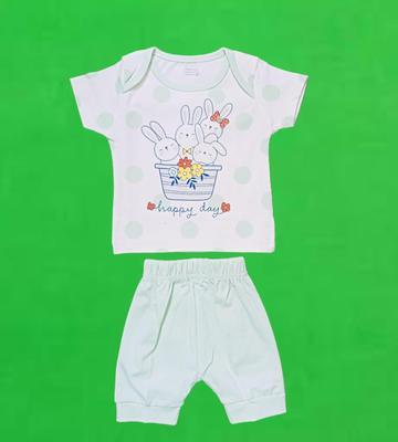 Baby Girl's Cotton Shirt And Trouser Set