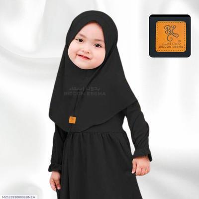 Girl's Plain Makhna Hijab