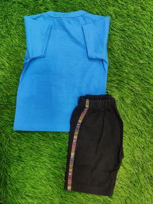 Baby Boy's Blended T-Shirt And Knicker Set