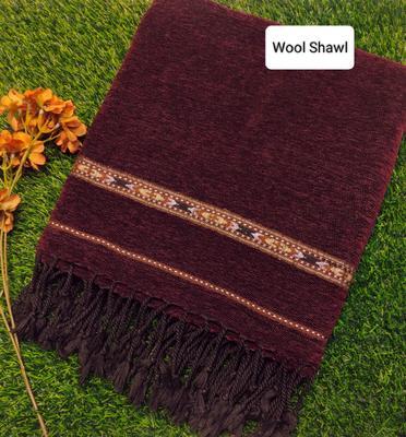 1 Pc Men's Pashmina Wool Zari Shawl