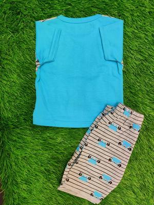 Baby Boy's Blended T-Shirt And Knicker Set