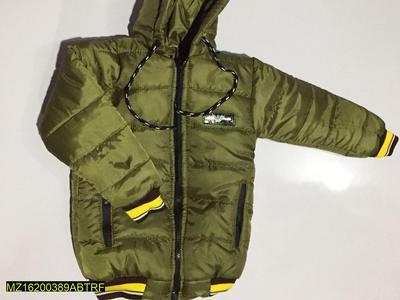 1 Pc Boy's Stitched Polyester Puffer Jacket