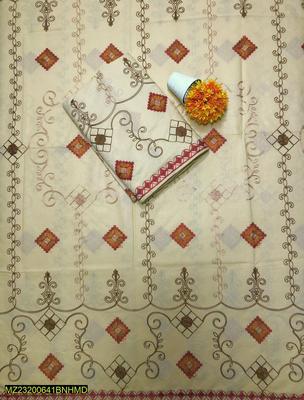 Women's Swiss Lawn Embroidered Shawl