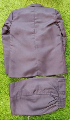 4 Pcs Boy's Stitched Cotton Plain Pant Coat