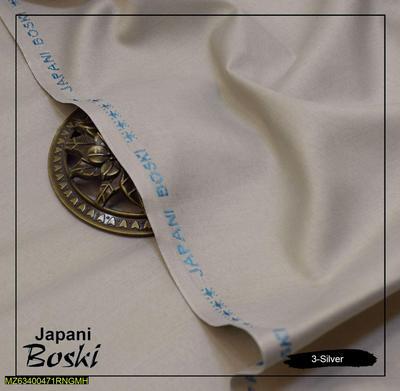 Men’s Unstitched Boski Plain Suit