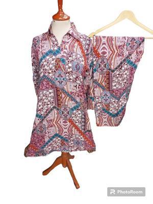 2 Pcs Women's Stitched Linen Printed Suit