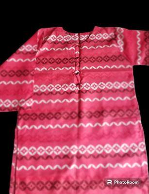 2 Pcs Women's Stitched Cotton Printed Suit