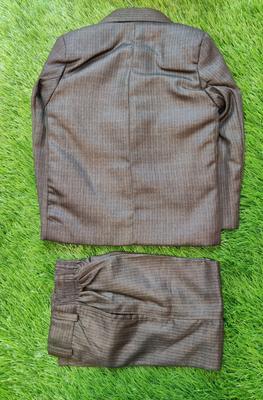 4 Pcs Boy's Stitched Cotton Plain Pant Coat