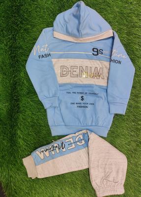 Baby Girl Fleece Hoodie And Trouser Set