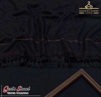 1 Pc Men's Acrylic Embroidered Shawl