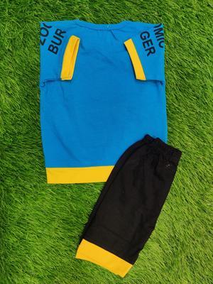 Baby Boy's Blended T-Shirt And Knicker Set