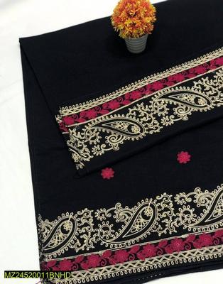 Women's Swiss Lawn Embroidered Shawl