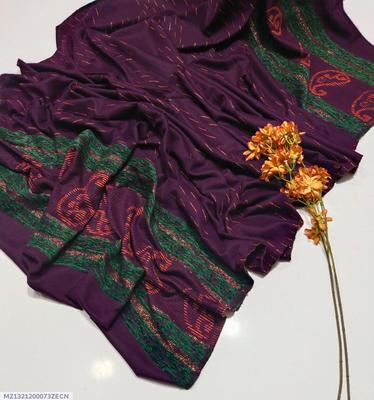 1 Pc Women's Stitched Dhanak Zari Tilla Dupatta