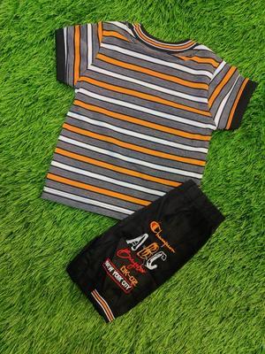 Baby Girl's Blended Shirt And Short Set