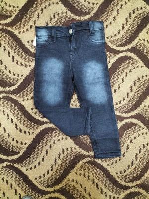 1 Pc Boy's Stitched Denim Plain Jeans